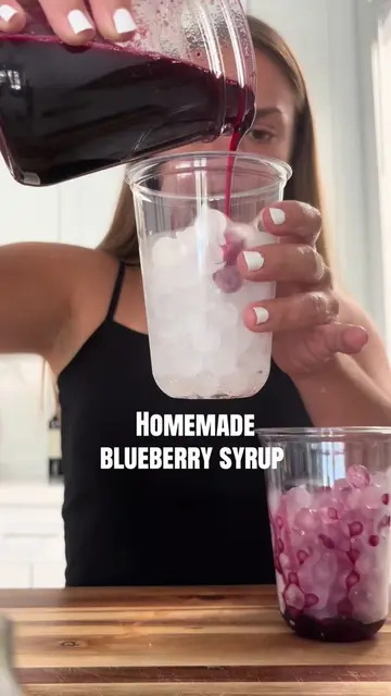 It wouldn’t be the Fourth of July without a blueberry latte🫐 here’s a step by s