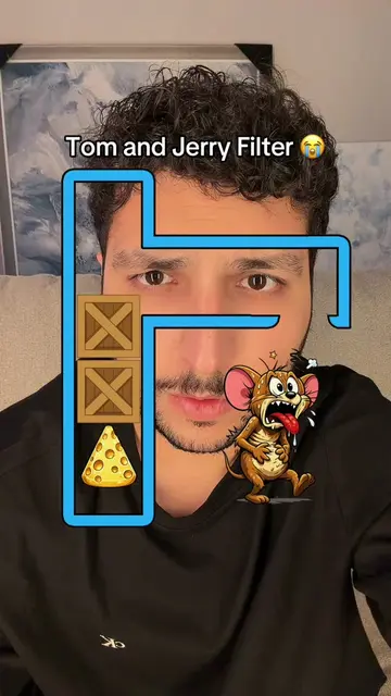 Tom and Jerry filter is so hard 😭 #tomandjerry #filter #game #filterchallenge 