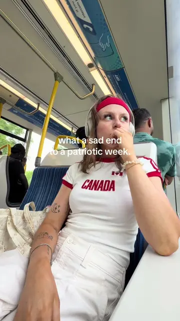 saw more red & white today than on canada day 🇨🇦😢 #fifa #teamcanada #canada #