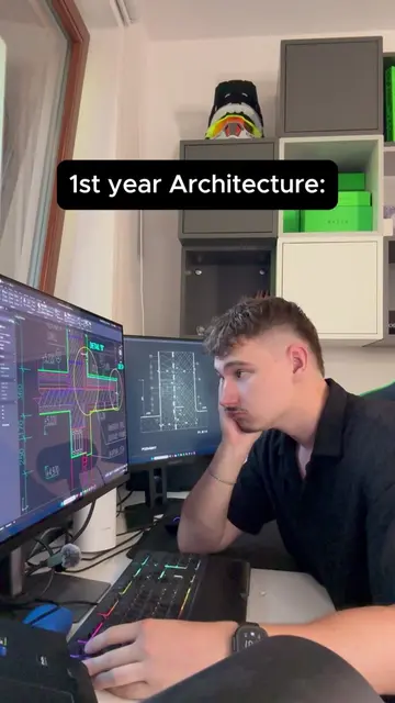 I think I’m starting to understand it now… 🤓😆 #fyp #architecture #architect #u