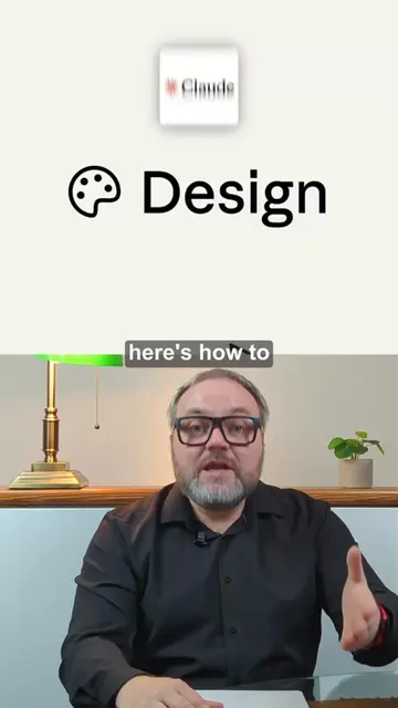 Claude design changes the game for visuals and prototypes by using your own desi