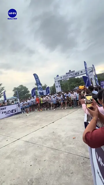 🏃Mahar NET Fun Run ကြီးစတင်နေပါပြီ🏃 🏃Finisher က ဘယ်သူတွေများဖြစ်မလဲ 🏃 #foryo