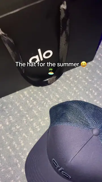 Hat for the summer #alo #alomen #Summer #hat #fyp
