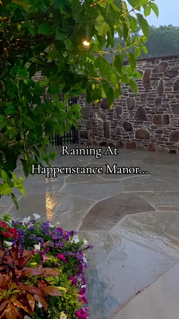 #happenstancemanor #rain 🌧 ☔️ ⛈️ 