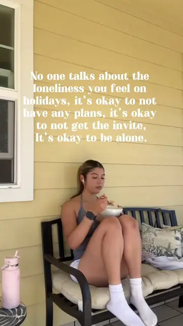 Reminder that it is okay to feel alone 🤍 #4thofjuly 
