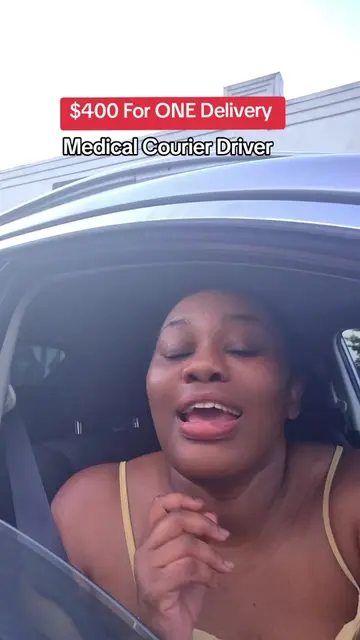 Why work all day for $100 when medical couriers are making 3 to 10 times more? M