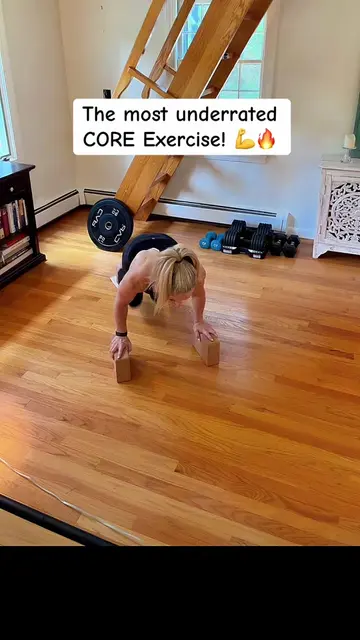 This Bodyweight Core exercise also builds Strength & Stability in your Shoulders