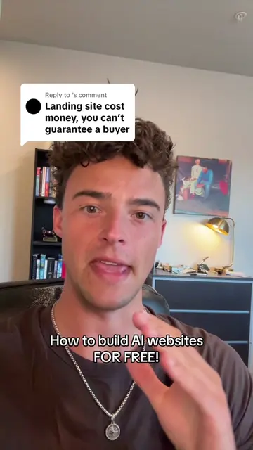 Replying to @￶ here’s how I sell AI websites for free #ai #webdesign #agency #la