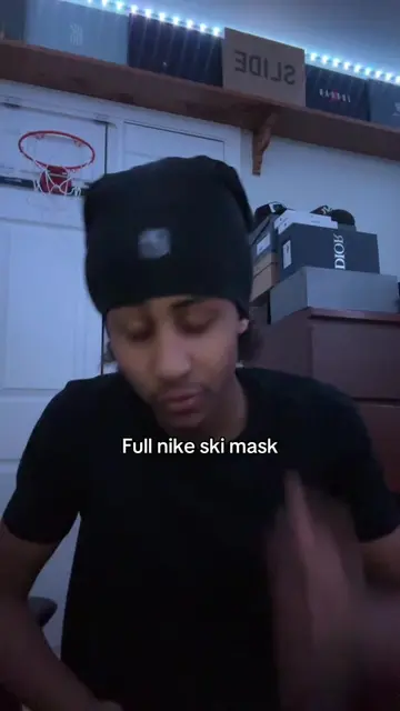 It’s to hot out for ts #skimask #nike #Summer #relatable #fyp 
