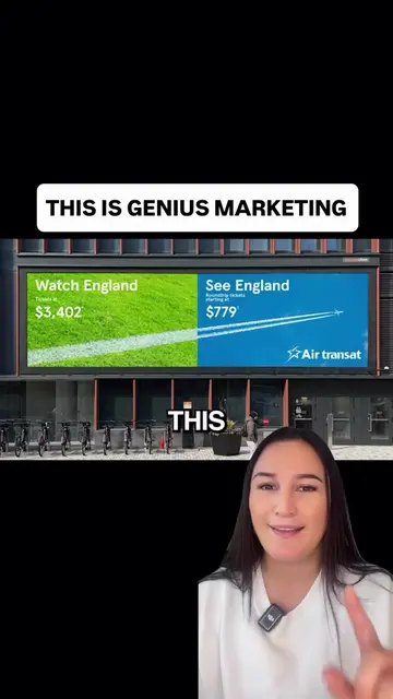 This is genius marketing! What do you think of it? #marketing #viral #funny #air