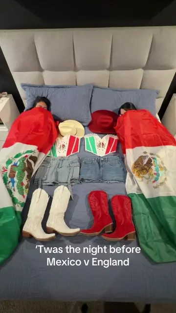 Ya listas para el desmadre!!! 🇲🇽 #worldcup #fifa #mexico #CopaMundial #england