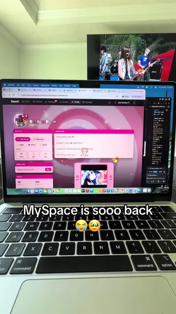 im a kid again!!!! 🥹🩷 #myspace #seenu #2000snostalgia #explorepage✨ 