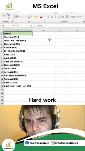 Separate Data in Excel Instantly | Excel Tips Messy data can slow down your anal