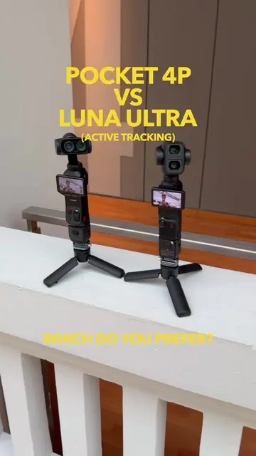 I tested the Luna Ultra vs Pocket 4P ActiveTrack to see which one works better f