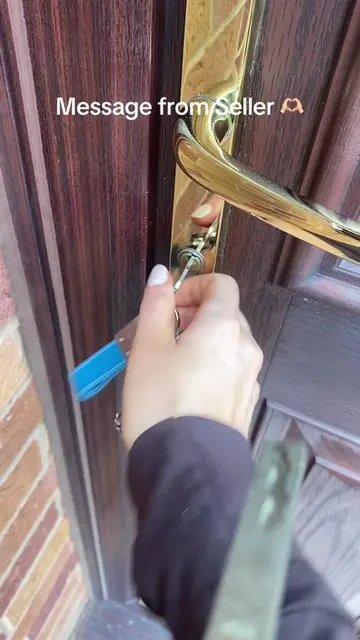 First Time Buyer - Message from the seller 🤍  ‘I hope you’ll be as happy here a
