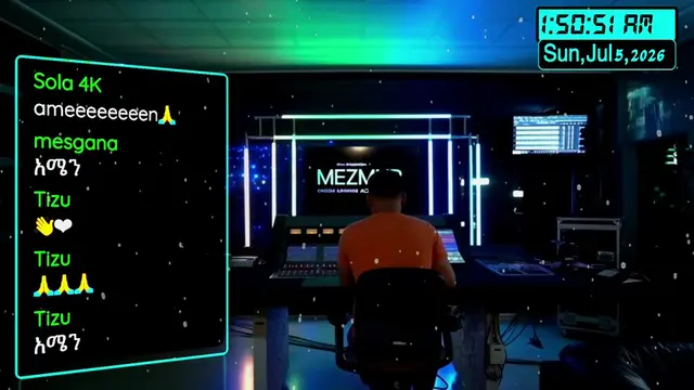 Amharic worship live amazing #tiktoklive #livehighlights # fyp #protestantmezmur