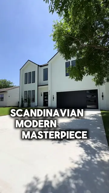 Every once in a while, a house shows up that doesn’t look like it belongs in Okl