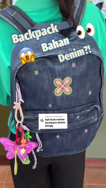Replying to @iz  Exsport punya backpack bahan denim!?  Yuk, kenalan sama Classic