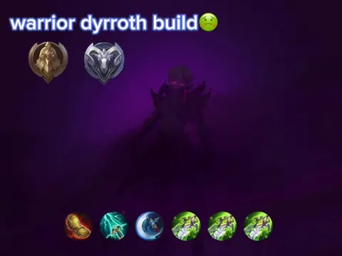 Build dyrroth all tier 😎 #mlbb #mlbbcreator