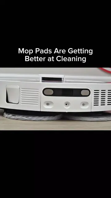Mova P20 robot vacuum and mop can push it's mops pads down with 12 newton's of f