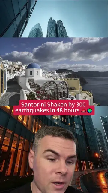 Santorini Shaken by 300 earthquakes in 48 hours: evacuations continue as officia