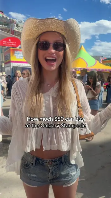 Spending $50 (plus a little more) at the Calgary stampede to taste test some int