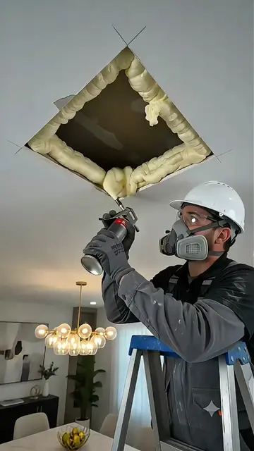 #DIY #WallRepair #HomeRepair #DrywallRepair #OddlySatisfyingCleaningTok #ASMR #F