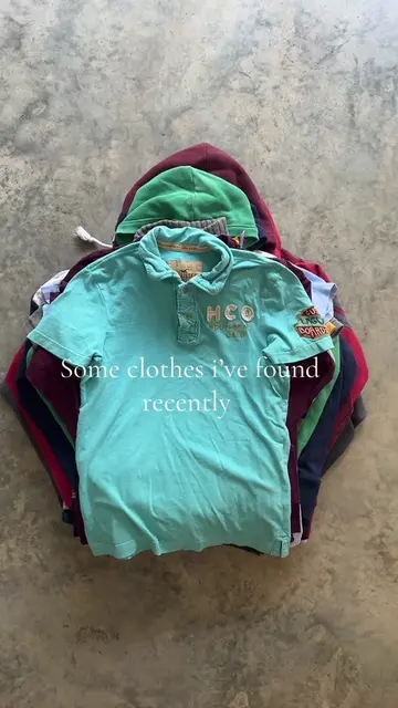 lots and lots of abercrombie/ aeropostale 😅 Feel free to check out my depop! #t