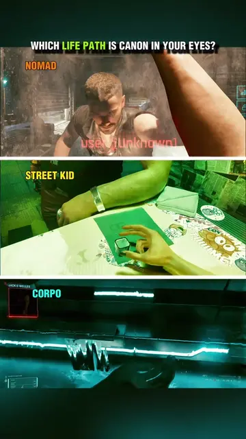 Which Life Path is Canon in your Eyes… #gaming #GamingOnTikTok #cyberpunk2077 