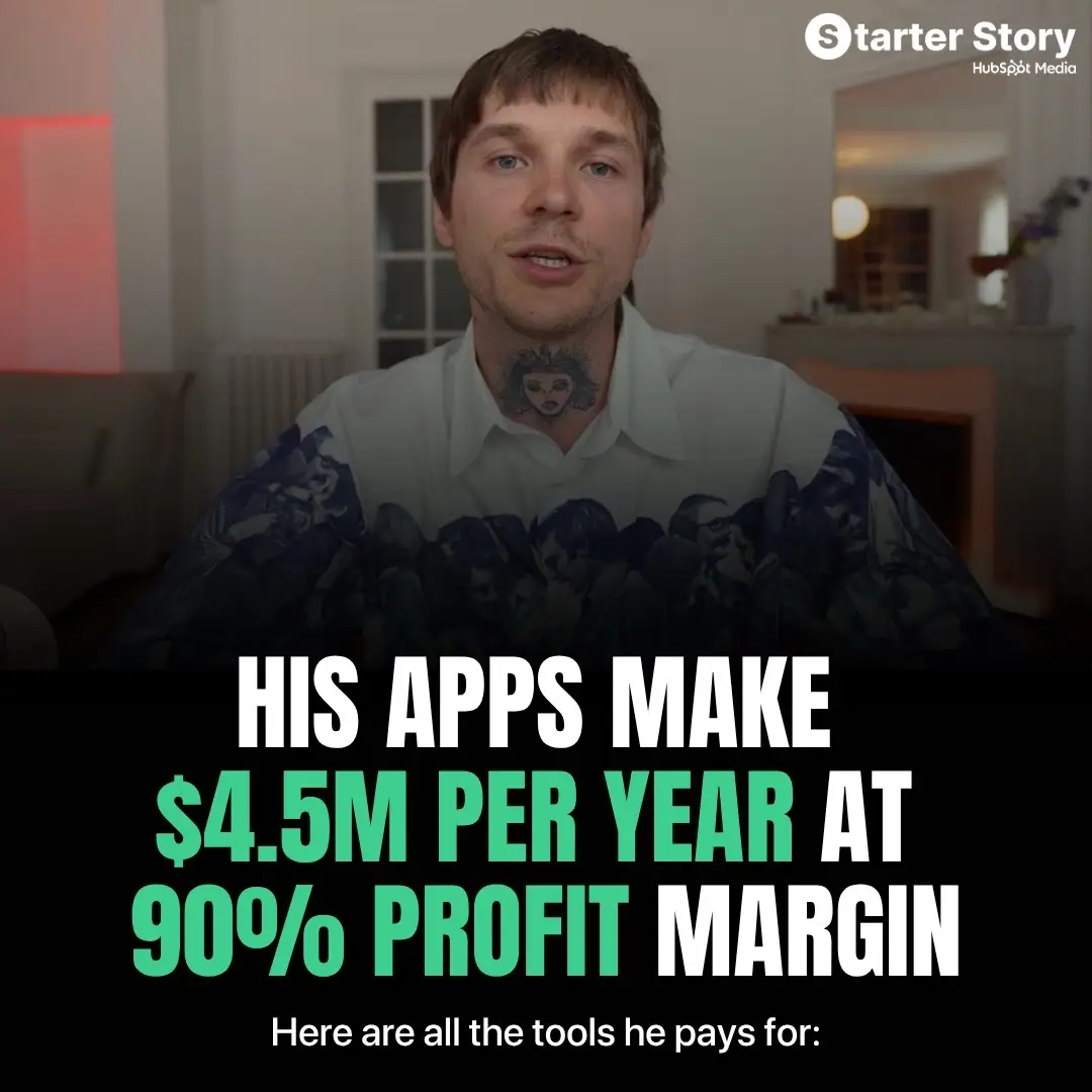i just chatted with a founder who built a $4.5M/year business with a team he’s n