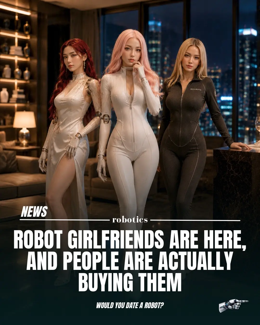 Would you date a robot? Robot girlfriends and boyfriends are no longer just sci-