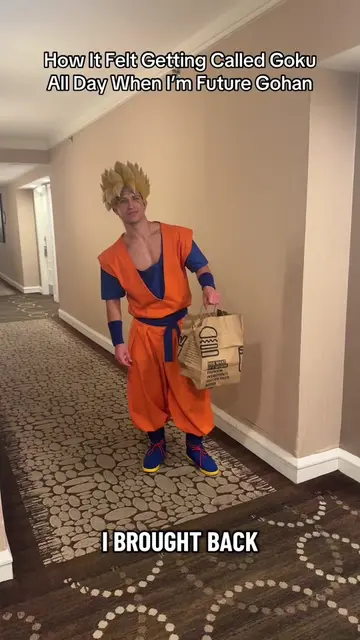 Larpers man I swear 🤦‍♂️ jkjk SSJ Future Gohan wig made by @Satoru  Future Goha