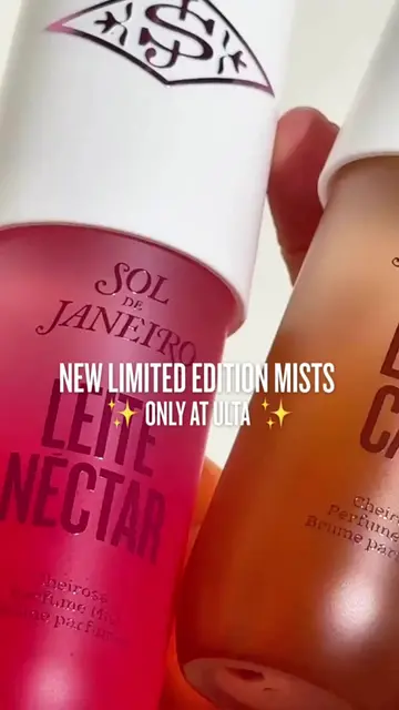 They're HERE. ✨ Leite Cafe and Leite Nectar are live today at soldejaneiro.com a
