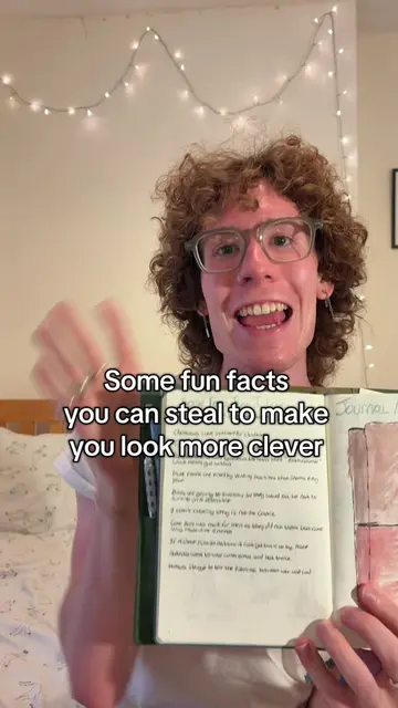 Here are some facts that I love which you can steal to make yourself look more c