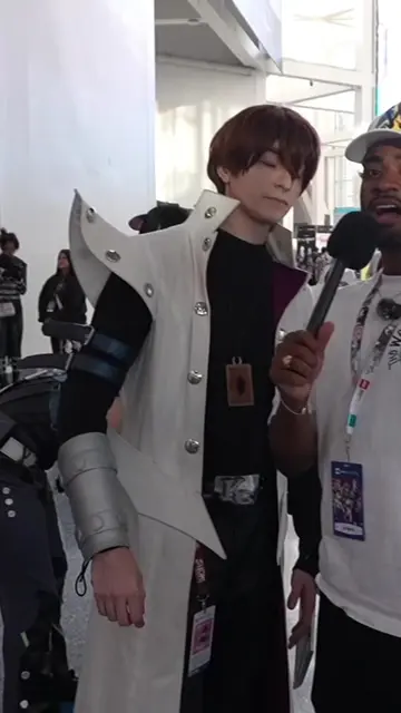 Asking kaiba from yugioh what he likes about kaiba #publicinterview #streetinter