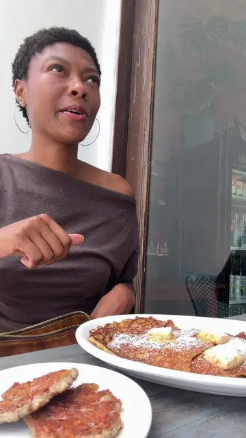 Replying to @Cerdarious FINALLY made it to try these famous griddle cakes #panca