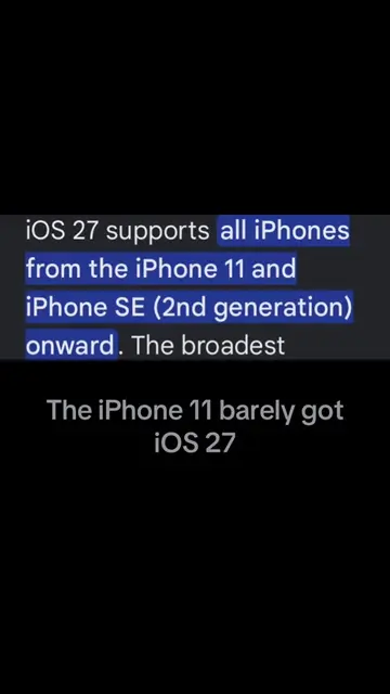 Like it’s sad to see one of the best iPhone ever Made lose support next year  #f