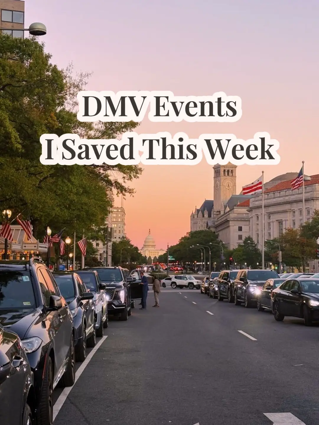 Part 10 of the weekly series: DMV events I saved in my event-bookmarking app. He