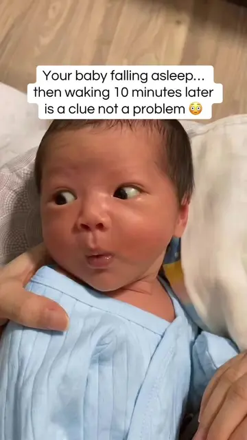 It finally happened. Baby fell asleep 😮‍💨 You stayed frozen. Moved like a ninj