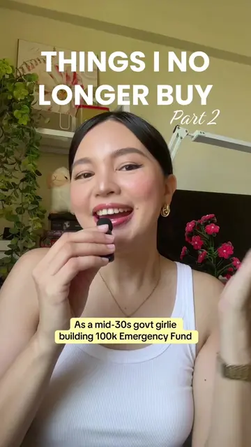 Things I stopped buying as a recovering impulse spender💸 The funny thing is, I 