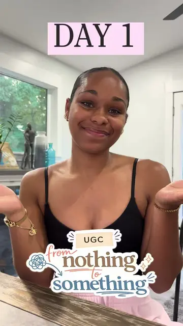 Day 1 | UGC: from nothing to something ✨🤍 sharing EVERYTHING as I build my UGC 