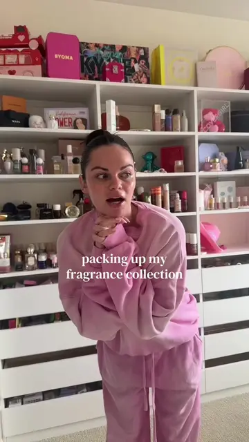 time to start packing up the beauty room 🥲  #packwithme #perfumetok #perfume #f