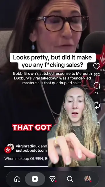 Meredith Duxbury’s takedown of What The Foundation hit 13 million views. @Bobbi 