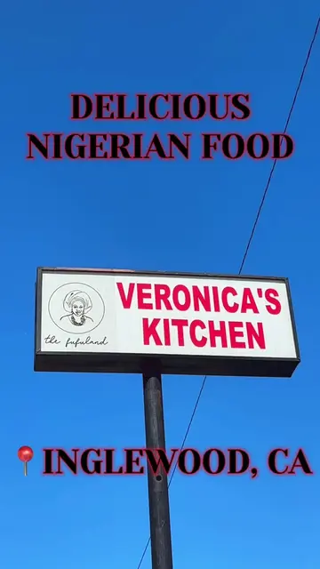 📍Veronica’s Kitchen in Inglewood, CA #nigerianfood #fufu #egusisoup #lafoodie #