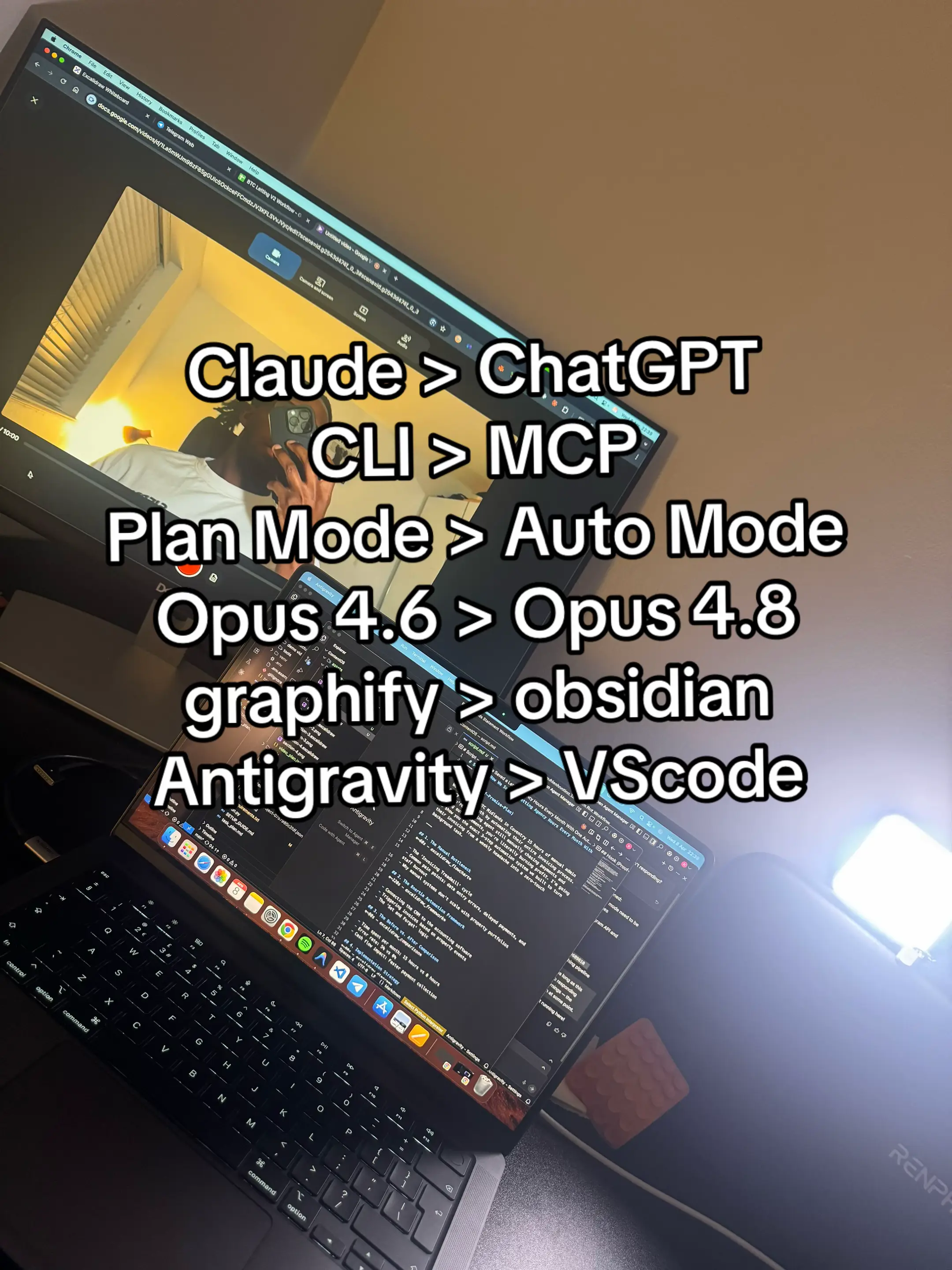 If you disagree, i dont care lol  #ai #claude #chatgpt #llm #aiagent