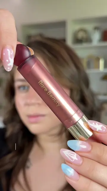 Rare Beauty's New Soft Pinch Lip Oil Stick in Muse! ✨  @Rare Beauty  #rarebeauty