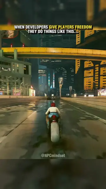 When Developers Give Players Freedom… #gaming #GamingOnTikTok #cyberpunk2077 