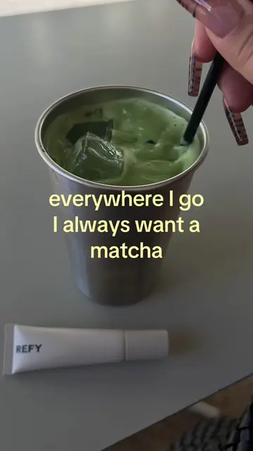 currently sipping on one rn as we speak  #fyp #matcha #relatable #iykyk 