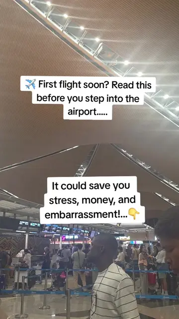 Your first flight doesn't have to be overwhelming. ✈️ I still remember how confu