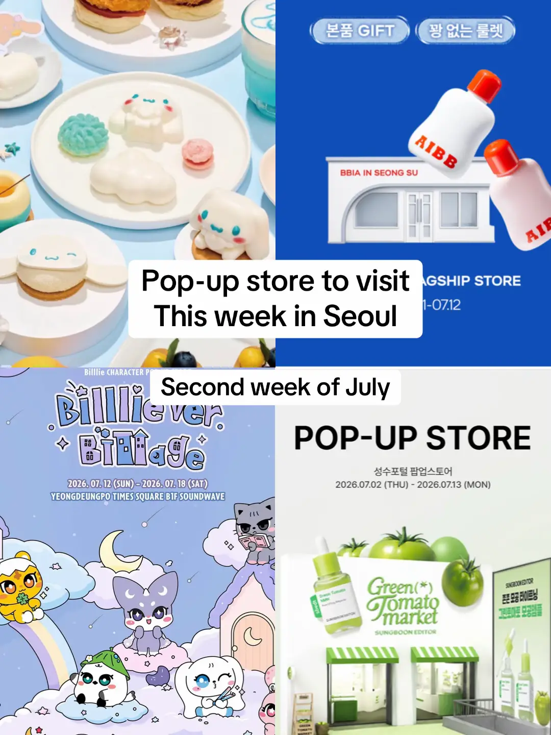 Looking for weekend plans? Here are some of the hottest pop-up stores happening 